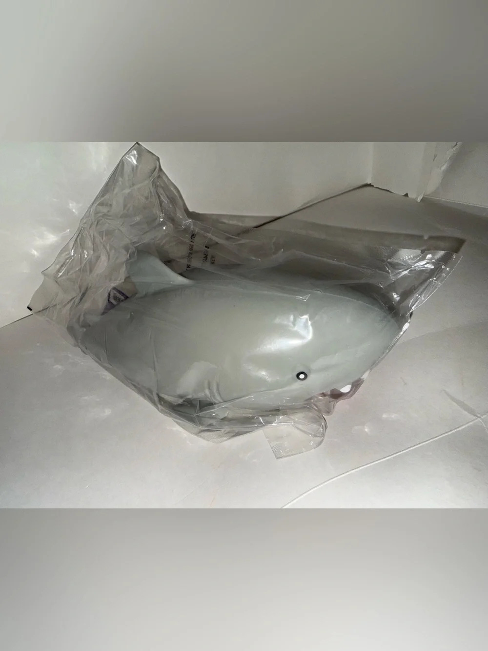 Craft Squishible Jumbo Squish Shark Tactile Squeeze Toy Gray, Ages 3-11  Squishy